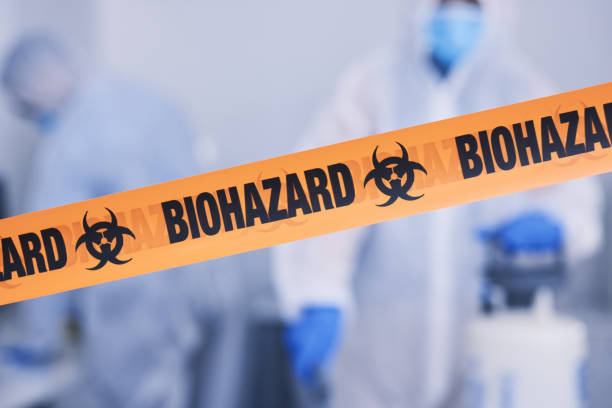 Professional Biohazard technician working in Middlesex, NC